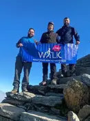 Photograph from a walking event
