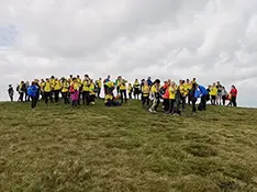 Photograph from a walking event